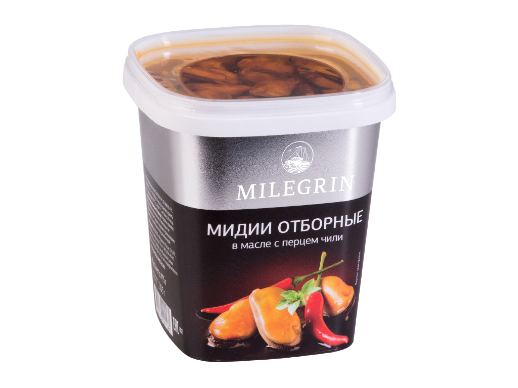 Пресервы из морепродуктов ТМ Milegrin